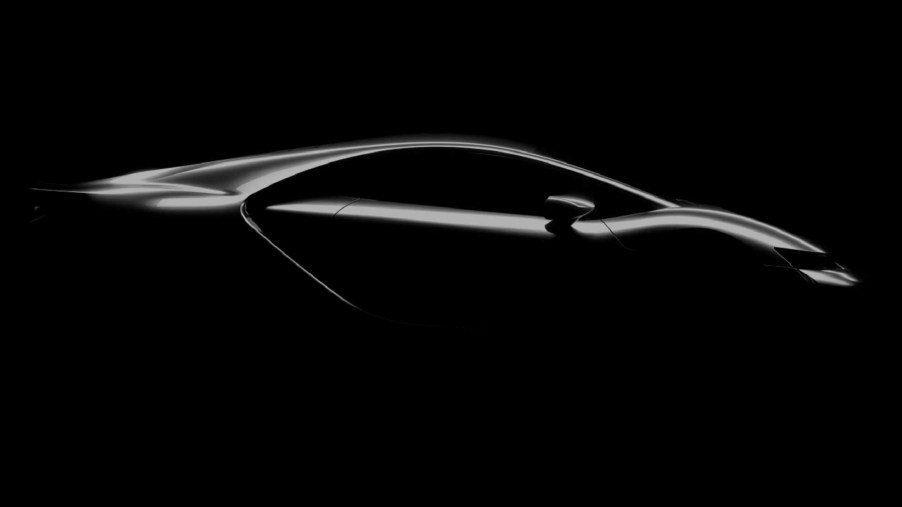 The new Bertone teaser is a modern supercar that channels the Lancia Stratos.
