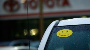 The best Toyota SUVs include the Toyota Sequoia seen here