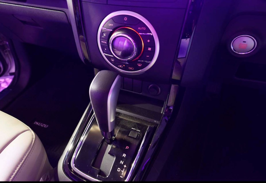 An automatic transmission shifter.