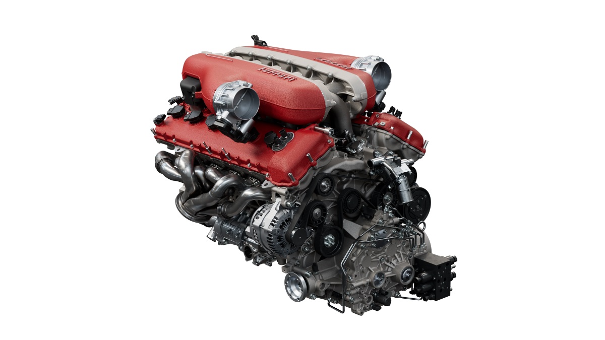 Ferrari Pursoangue's new v-12 engine