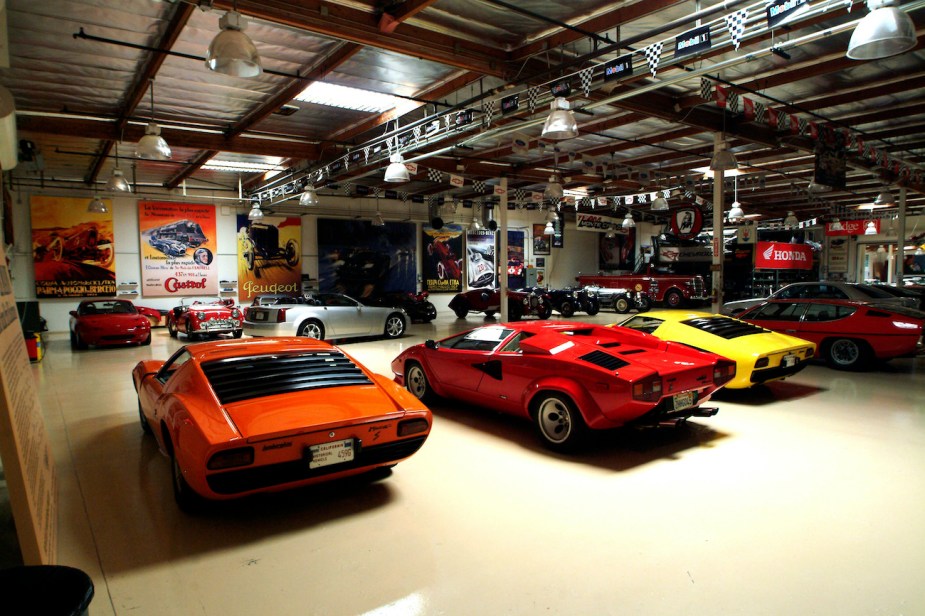 Jay Leno's car storage facility