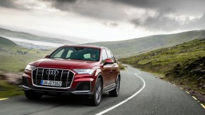 These popular luxury SUVs under $100,000 include the Audi Q7