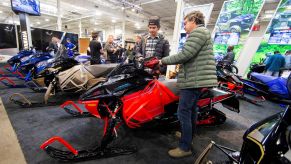 The 2022 Toronto International Snowmobile, ATV & Powersports Show held in Mississauga, Toronto, Canada
