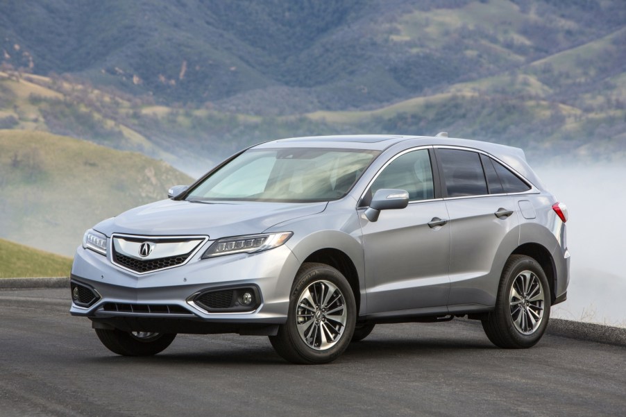 The used luxury SUVs under $40,000 include the Acura RDX