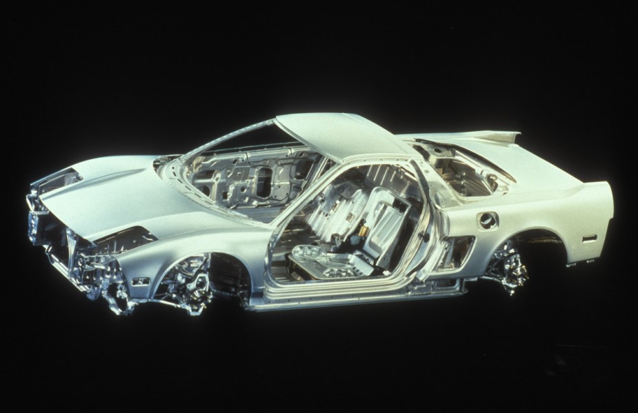 A first-generation Acura NSX architecture