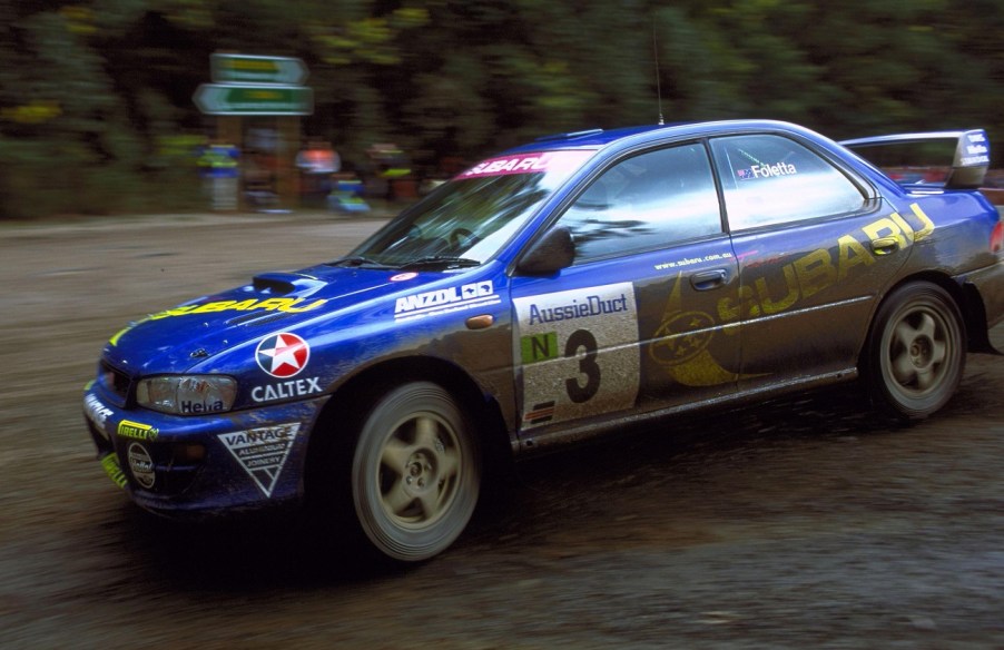 Subaru WRX rally