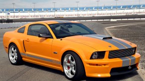 The 2008 Ford Mustang Shelby GT, like the Bullitt, is a special edition Mustang from the 2008 model year.