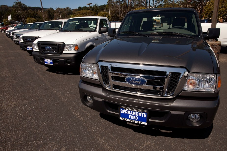 2011 Ford Ranger models at a dealer experienced the most common problems