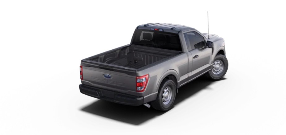 Render of Ford's entry-level F-150 XL pickup truck.