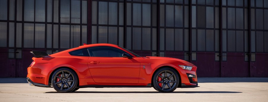 The S550 Shelby GT500 is one of the few Ford Mustangs that out-muscles the new Mustang Dark Horse.