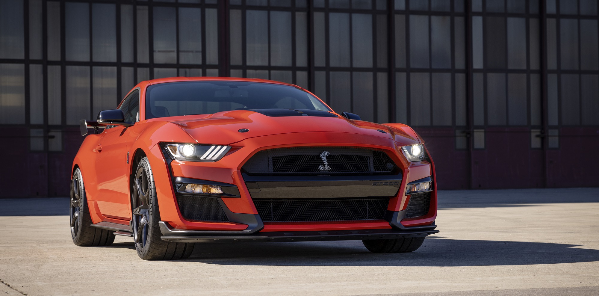 The Ford Mustang Shelby GT500, like the GT350R and Mach 1, is one of the fastest Mustangs ever.