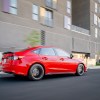 A 2022 Honda Civic Sport shows off its wider all-season tires, like the Si trim.