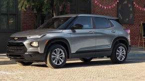 gray 2023 Chevrolet Trailblazer parked on a street, is it better than the 2022 model?