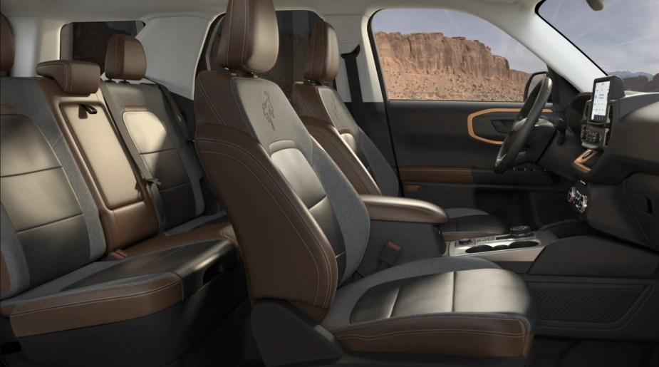 2023 Ford Bronco Sport interior