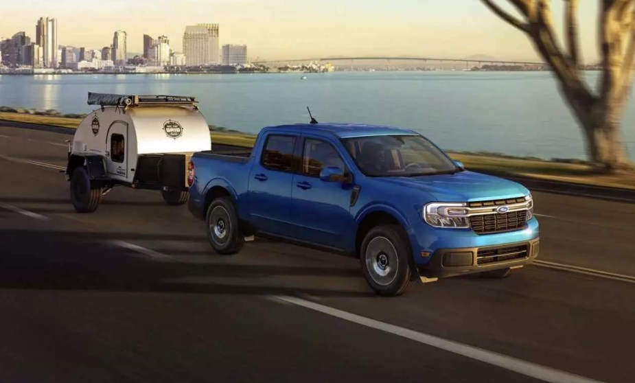 2023 Ford Maverick Hybrid towing capacity - Cars.com calls it the best-in-class pickup truck for back-to-back years.
