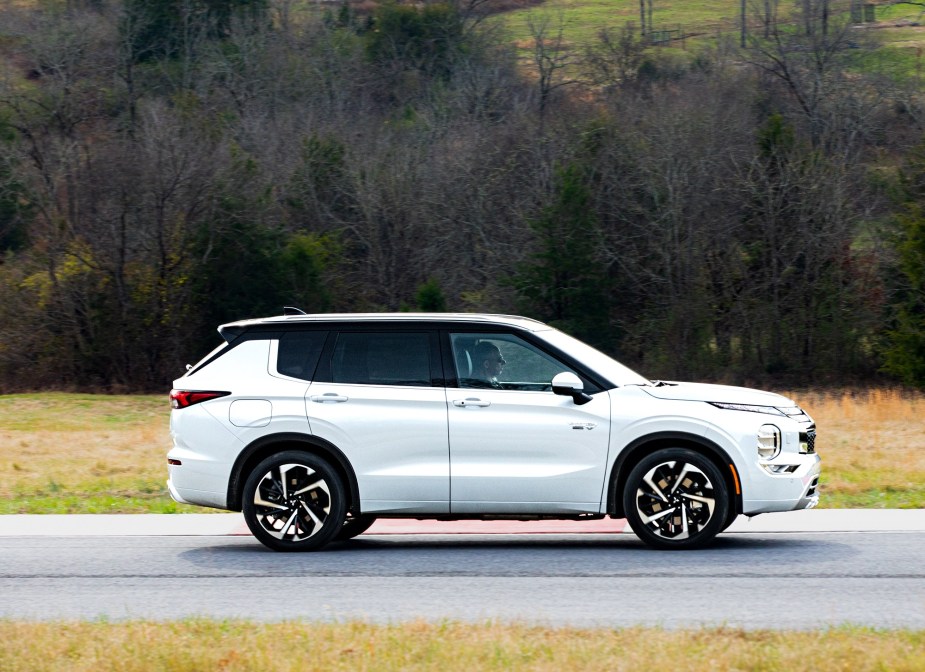 The 2023 Mitsubishi Outlander is more powerful than the 2021 model year, so it would probably handle Iceland's rugged terrain. 