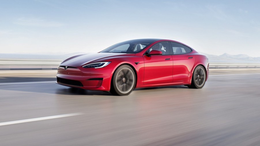 2023 Tesla Model S Red