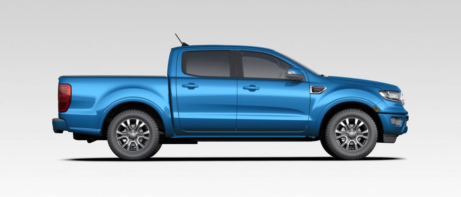 Choose the 2023 Ford Ranger XL over other models because the towing capacity never changes.