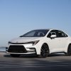 The 2023 Toyota Corolla in white