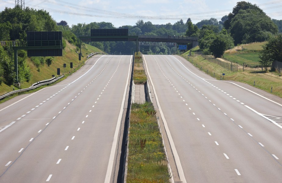 Many travelers rent cars from rental companies in Germany to drive on the Autobahn. 