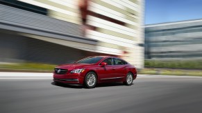 14 people bought a Buick LaCrosse sedan like this red one last year