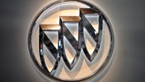 Buick logo, maker of the most reliable Buick model.