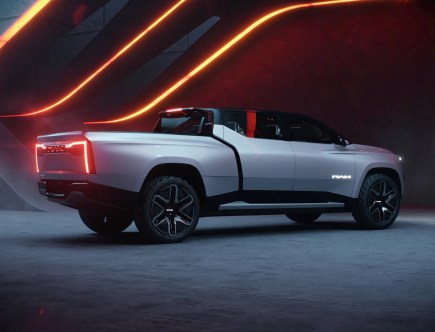 Ram Revolution Reveal: Tron Meets the Modern Worksite With New EV Truck