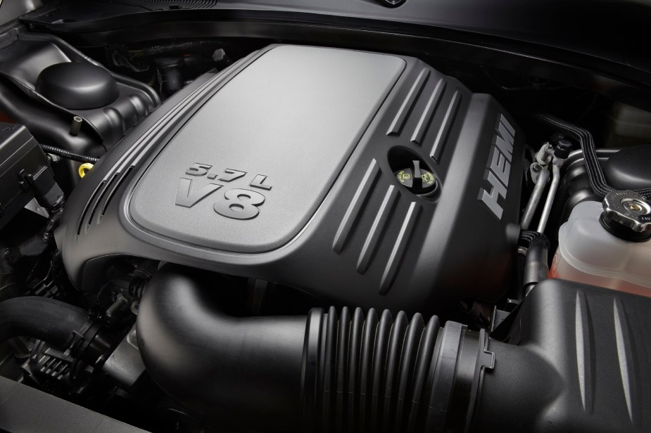 A used Dodge Charger R/T with a 5.7L Hemi V8 is an affordable used performance bargain.