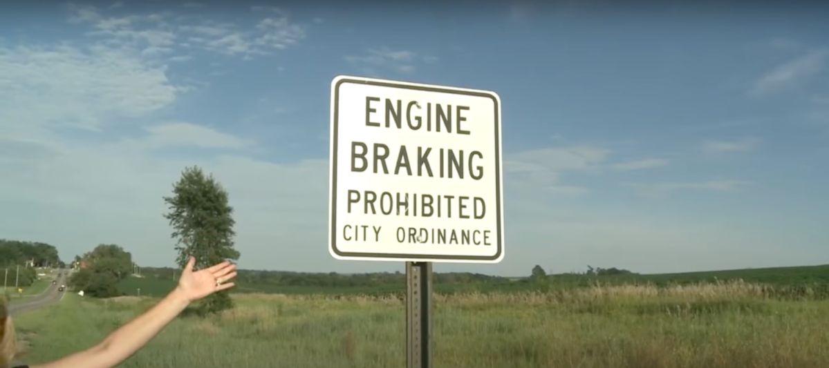 Should You Be Worried About 'No Engine Brakes' Signs?