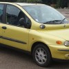 Yellow Fiat Multipla. This is one of the worst-looking cars ever made.