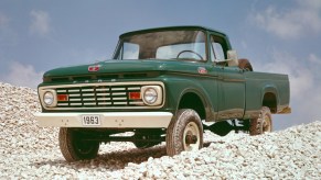 The Ford Heritage Vault shows this 1963 Ford F-250