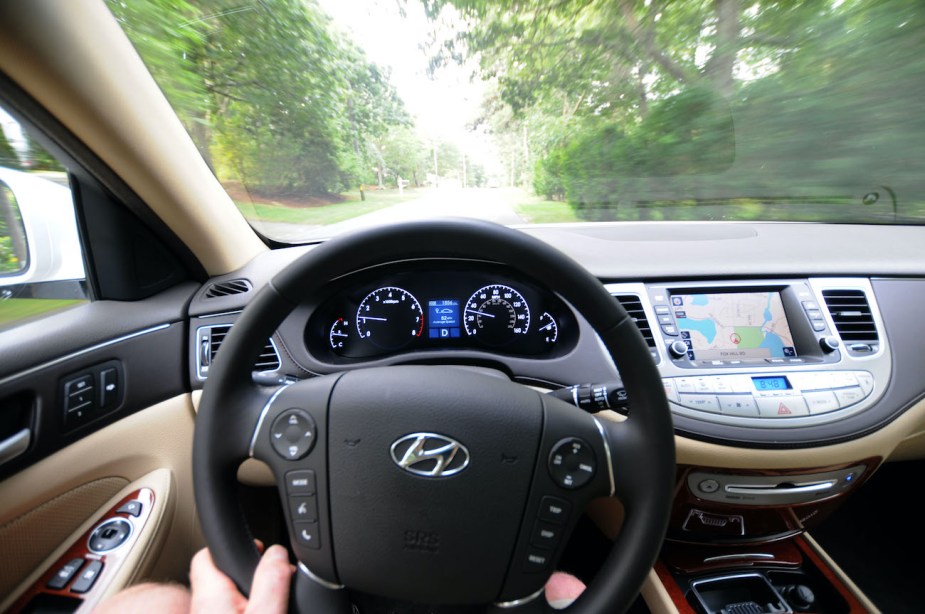 2009 Hyundai Genesis interior