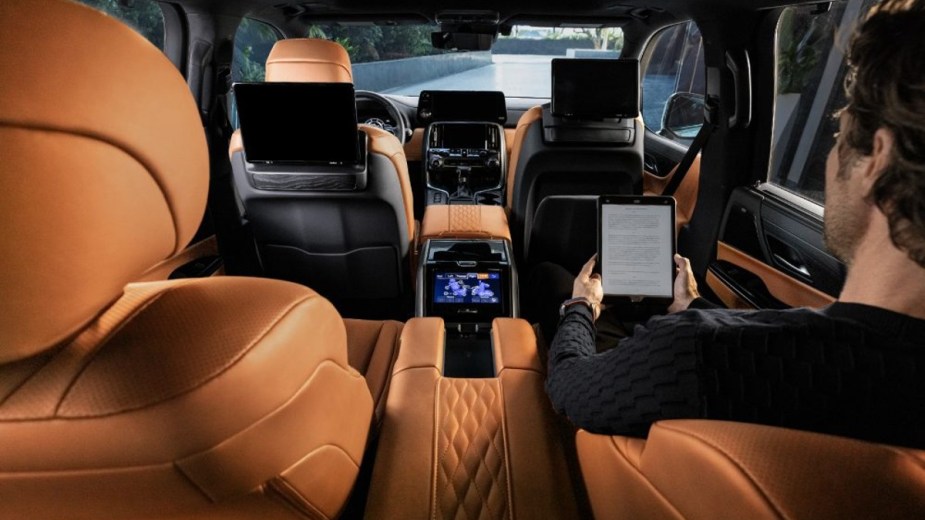 Interior Lexus LX 600 Ultra Luxury