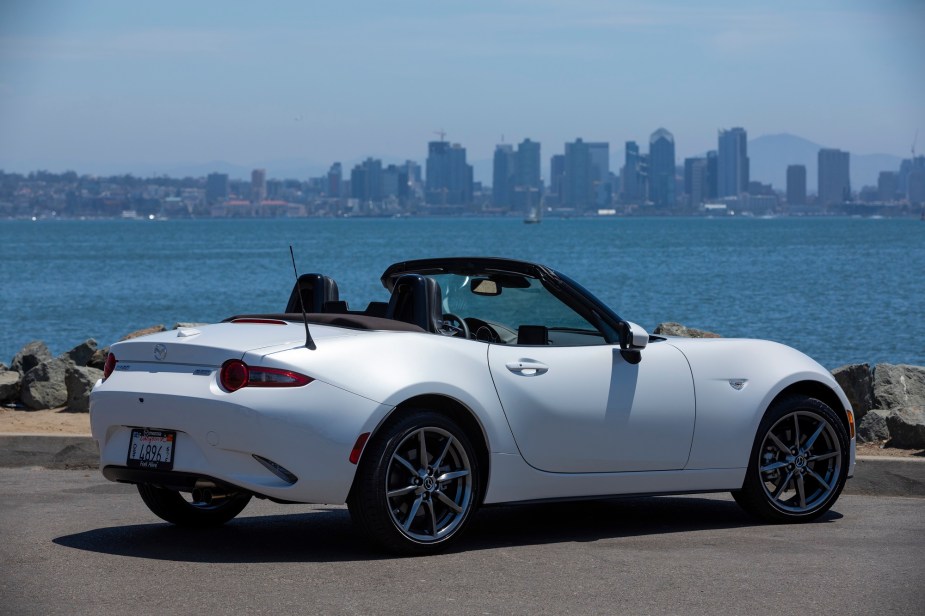 The Mazda MX-5 Miata is one of CarEdge's picks for the best sports cars by value. 