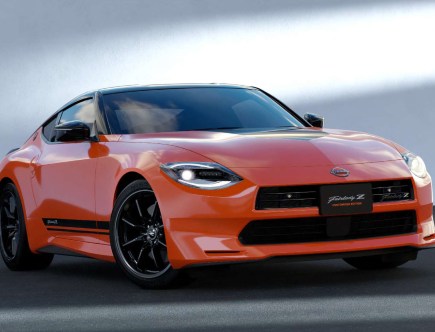 The 2023 Nissan Z Is Getting an Improved, Nostalgic Split-Nose Front Grille