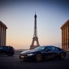 BMW i8 in front of the Effiel Tower