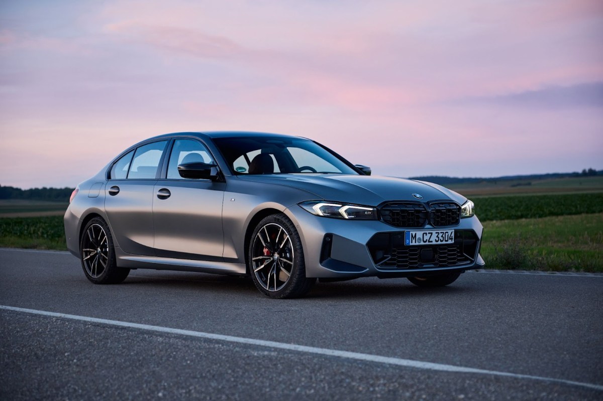 The BMW 3 Series with M Sport appearance package