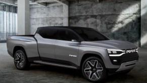 A Ram 1500 Revolution that you need to know how you charge your Ram truck to drive.