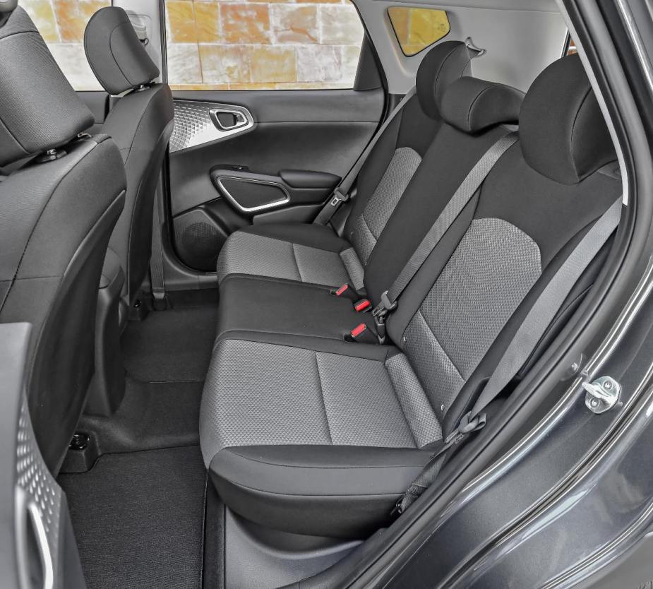 Rear seats in 2022 Kia Soul, costing under $20,000 and one of most comfortable SUVs, says US News