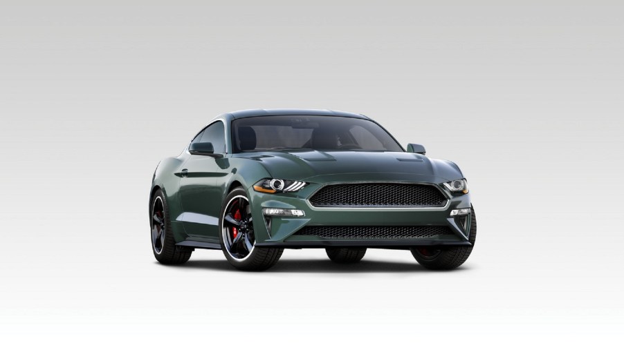 The Ford Mustang Bullitt produces 480 horsepower, just like the 2024 Ford Mustang GT.