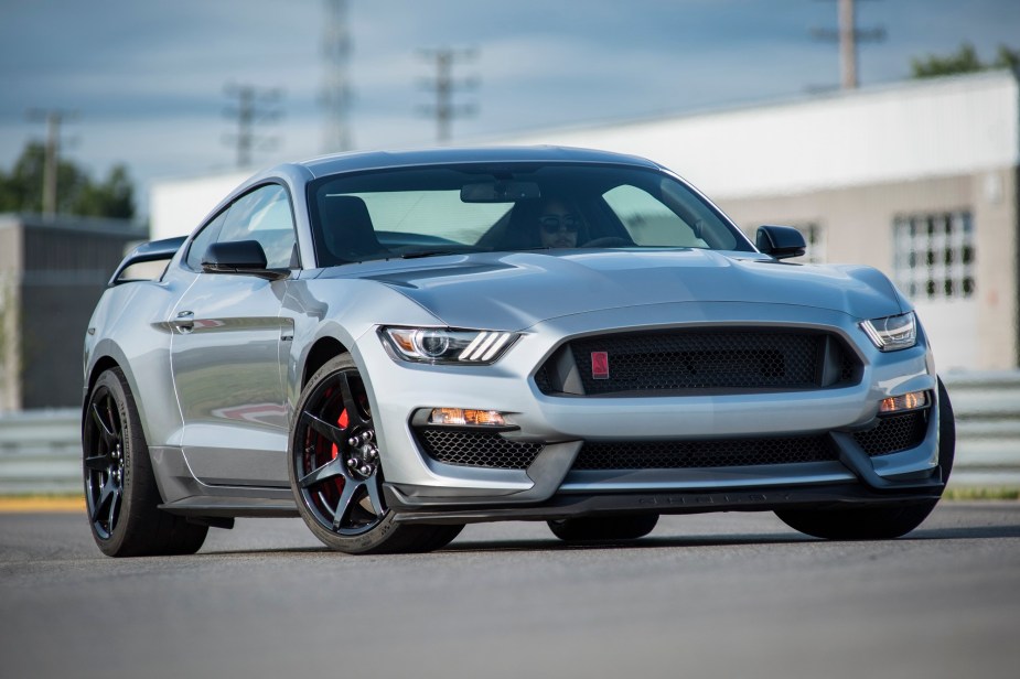The Shelby GT350R, like the Mustang Mach 1, is one of the fastest Mustangs ever. 