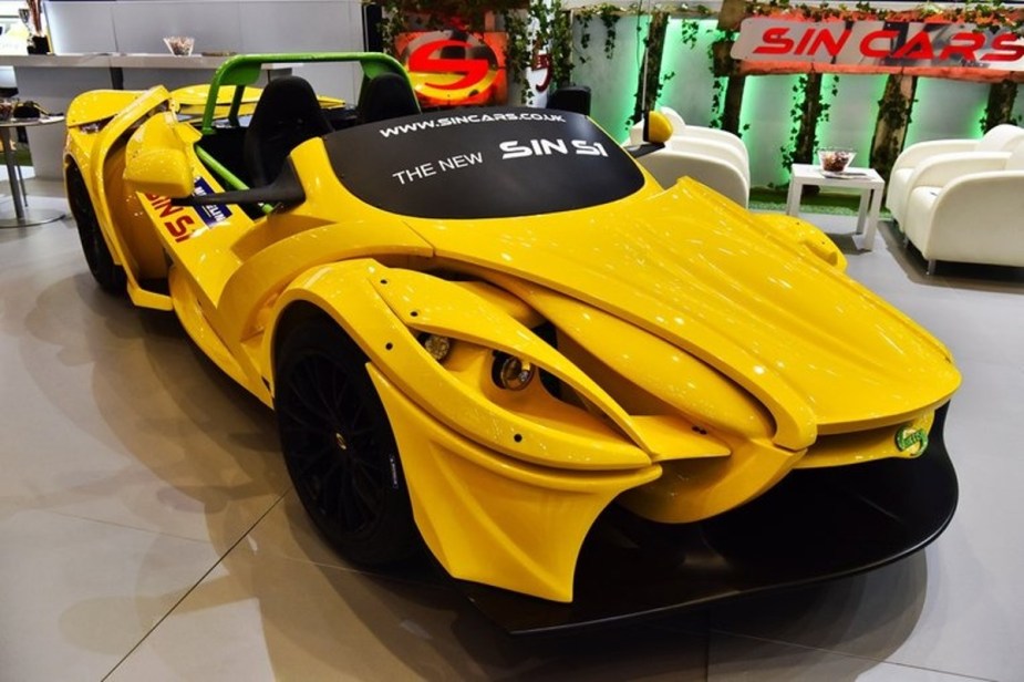 Yellow Sin S1 at the Geneva Motor Show