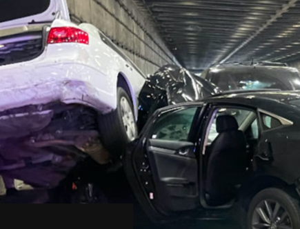 Watch: Self-Driving Tesla Causes an Eight-Car Pile Up On SF Bay Bridge