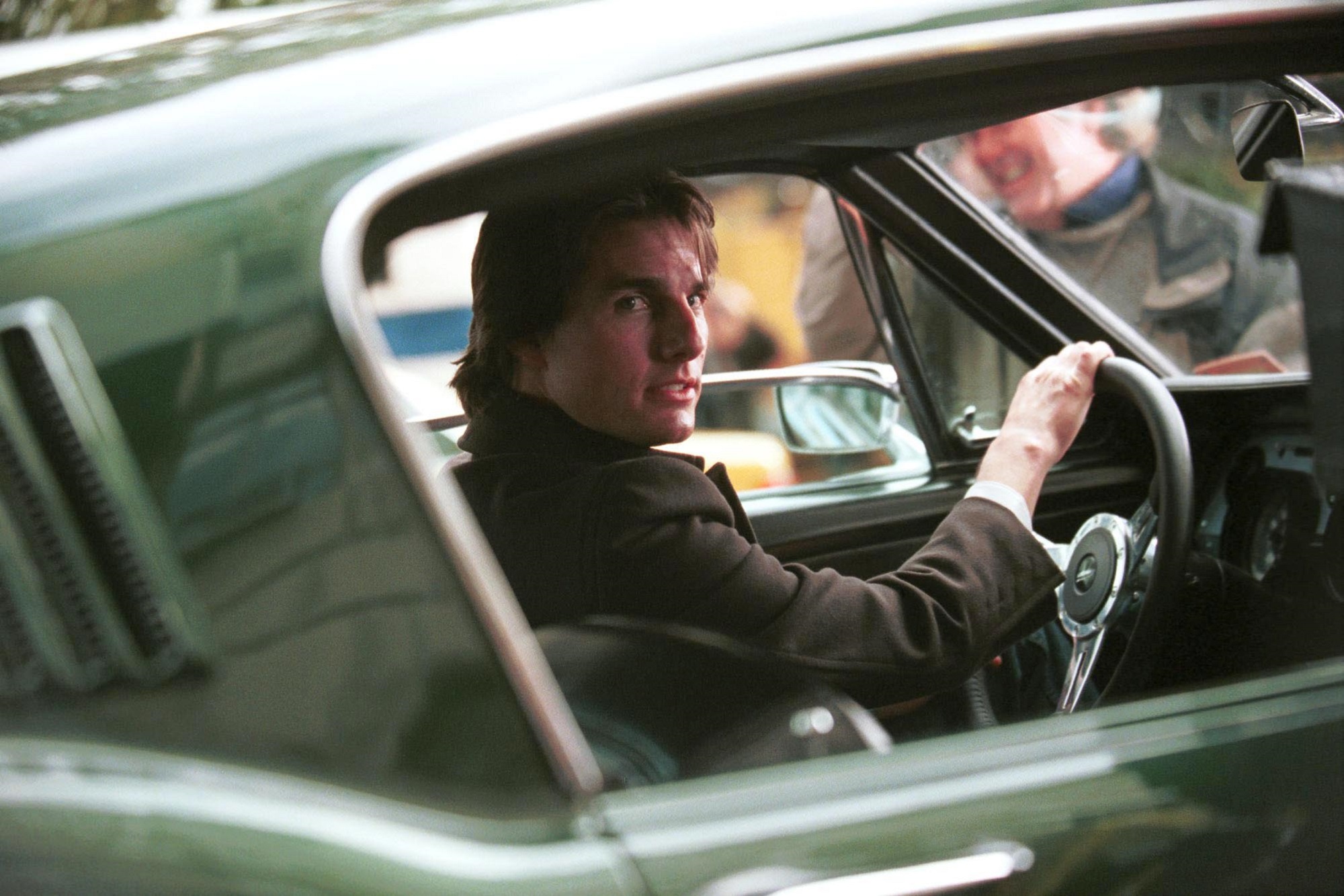Tom Cruise, like Tim Allen and Jay Leno, is one of the celebrities with a Ford Mustang in his garage.