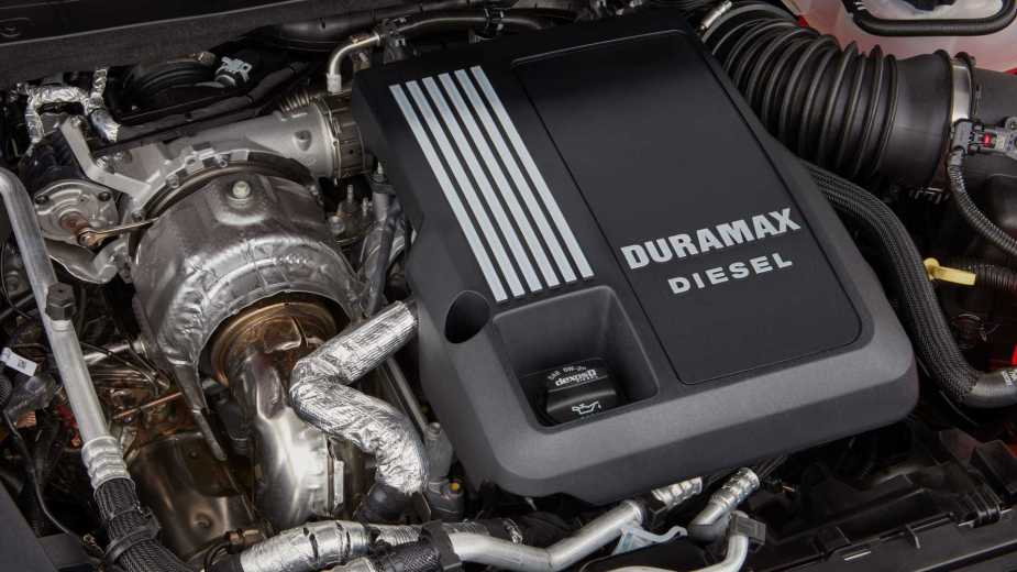 2023 Chevy Silverado 1500 Duramax Diesel engine