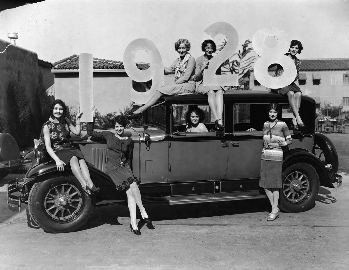 A new car introduction in 1928.