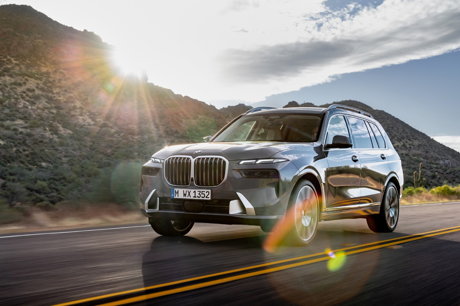 This BMW X7 is a seven-passenger SUV