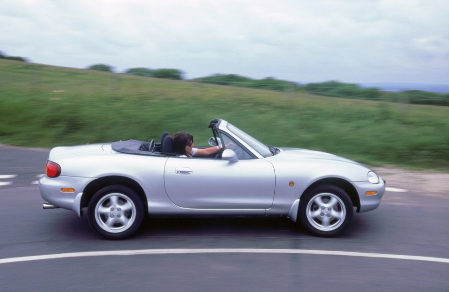 1999 Mazda MX5 silver