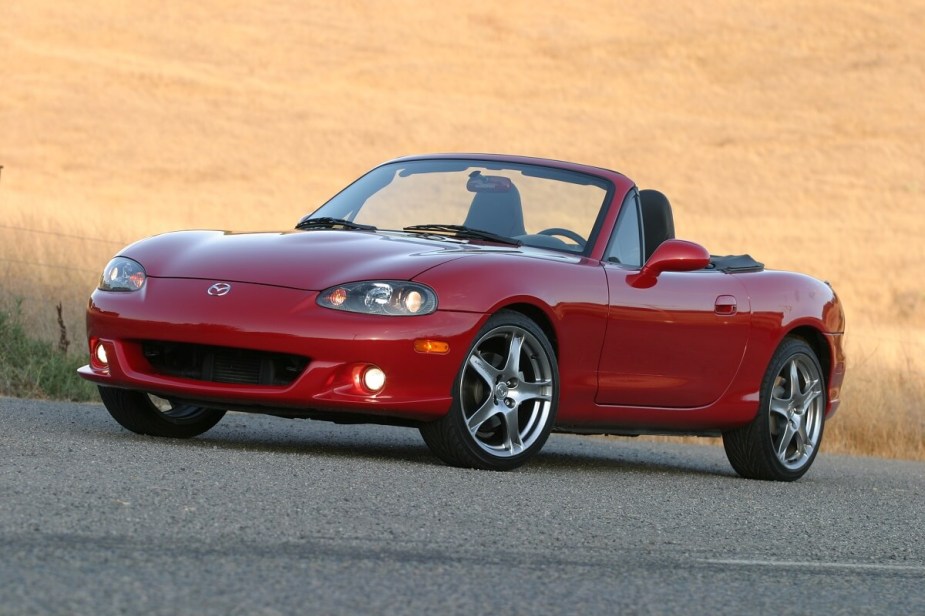 2005 Mazdaspeed Miata red