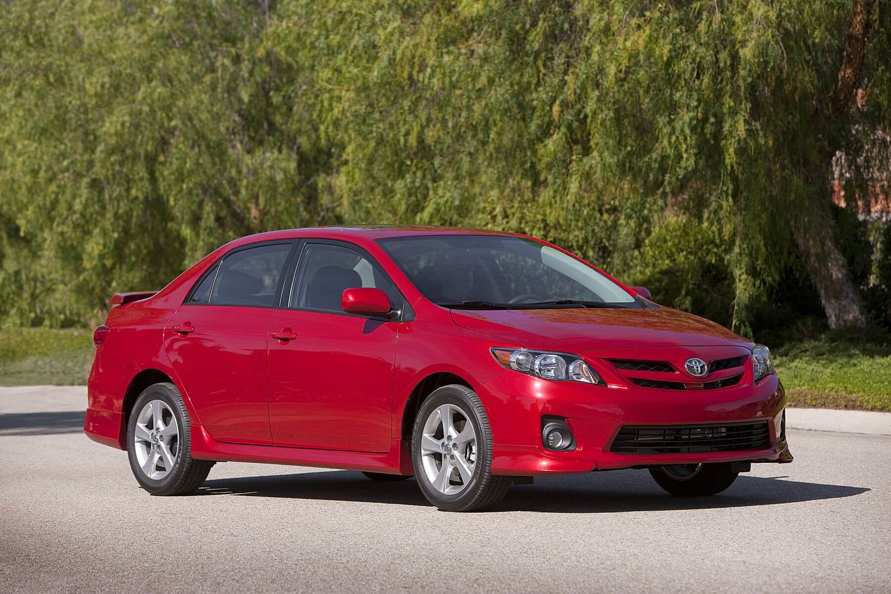 The 10th generation of the Toyota Corolla compact sedan, spanning the 2009 to 2013 model years